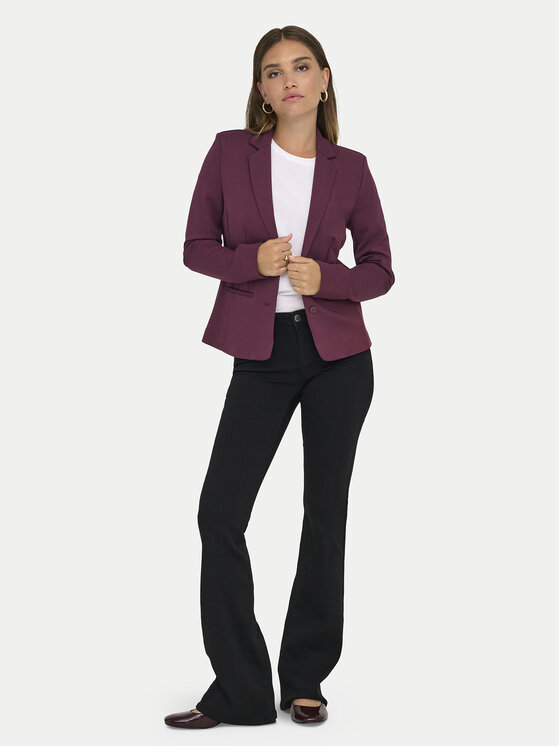 ONLY ONLY Suknjič Poptrash 15153144 Bordo rdeča Regular Fit