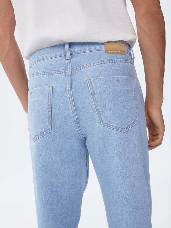 Americanos Americanos Teksad Pheonix Sinine Loose Leg