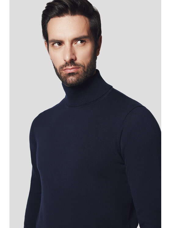 Lancerto Lancerto Golf Mikkel SW073224000058 Granatowy Regular Fit