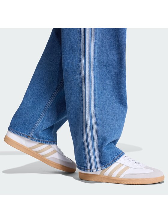 adidas adidas Spodnie materiałowe 159753 Błękitny Regular Fit