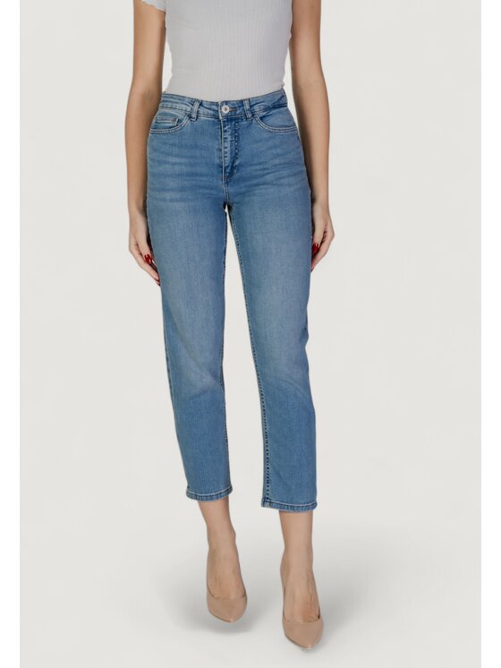 ICHI ICHI Jeans IHTWIGGY RAVEN Blu Mom Fit