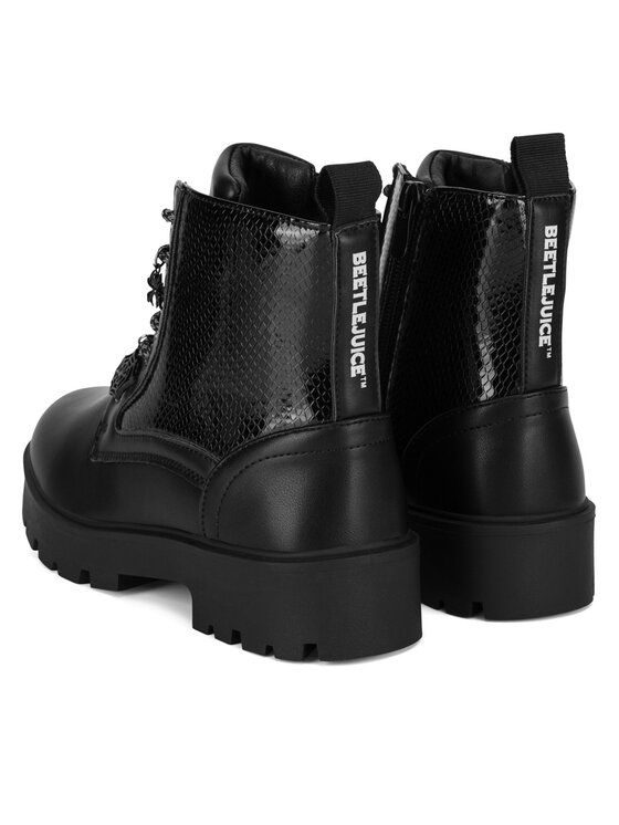 BEETLEJUICE BEETLEJUICE Schnürschuhe CM-AW24-319WBBJ-A Schwarz
