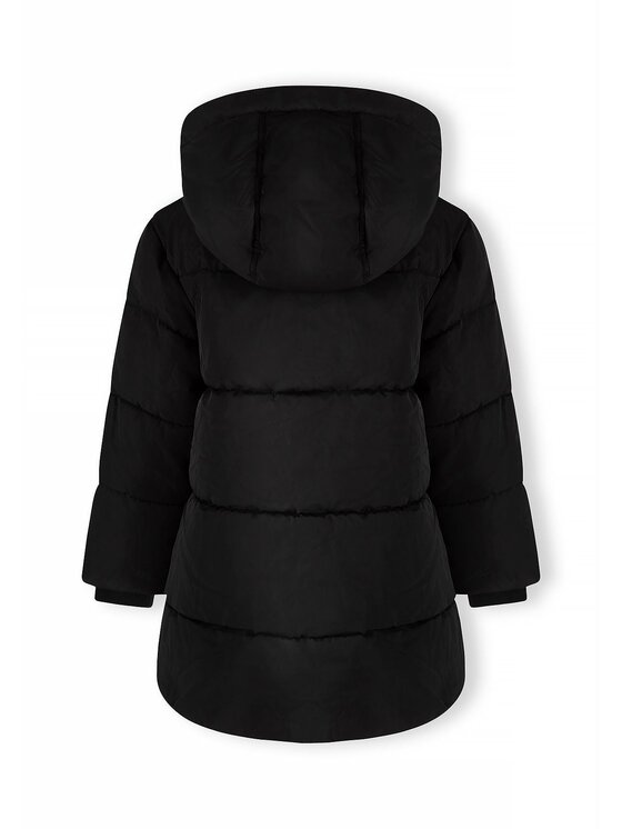 minoti minoti Kurtka zimowa 32COAT151 Czarny Longline Fit