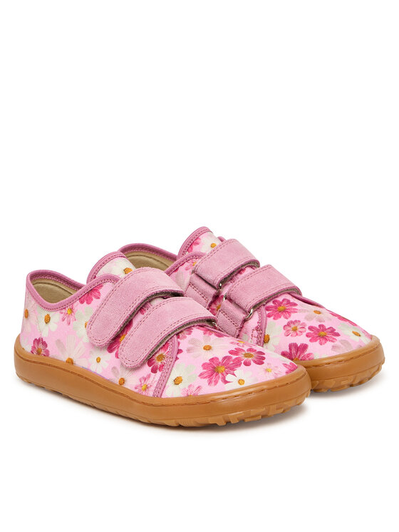 Froddo Froddo Bačkory Barefoot Canvas G1700440-9 D Růžová