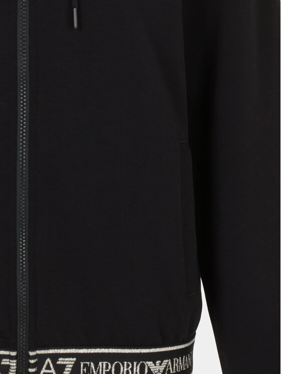 EA7 Emporio Armani EA7 Emporio Armani Trenirka 6RTV56 TJKWZ 1200 Črna Regular Fit