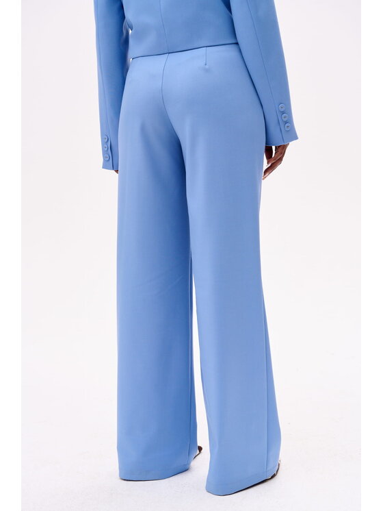 blue shadow blue shadow Spodnie damskie Demi Niebieski Regular Fit