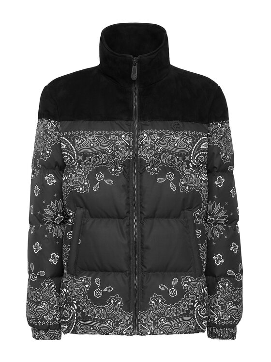 PHILIPP PLEIN PHILIPP PLEIN Giubbotto invernale 1155 Nero Regular Fit