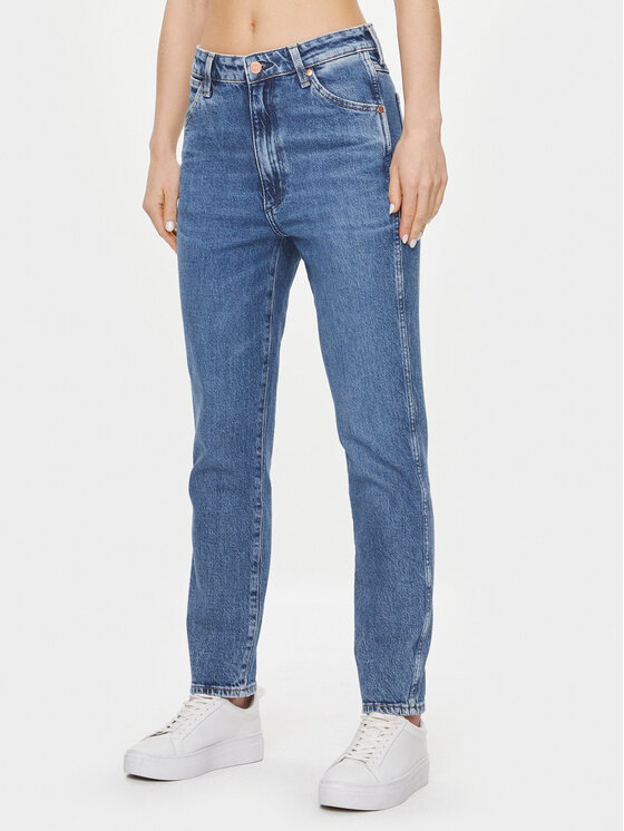 Wrangler Jeans hlače Kylie 112342850 Modra Slim Fit