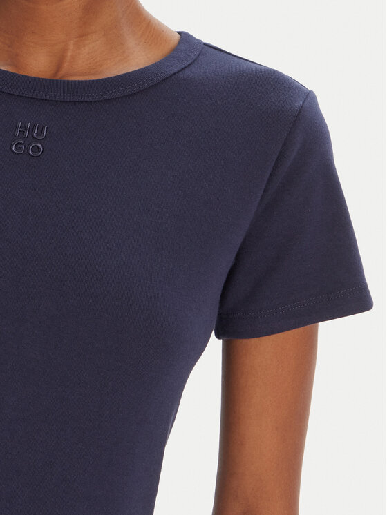 HUGO HUGO T-Shirt Deloris 50512002 Dunkelblau Regular Fit