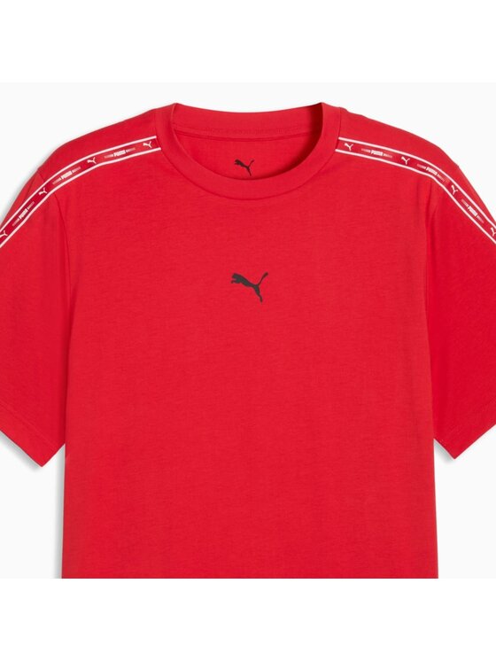 Puma Puma T-Shirt 691693 Czerwony Regular Fit