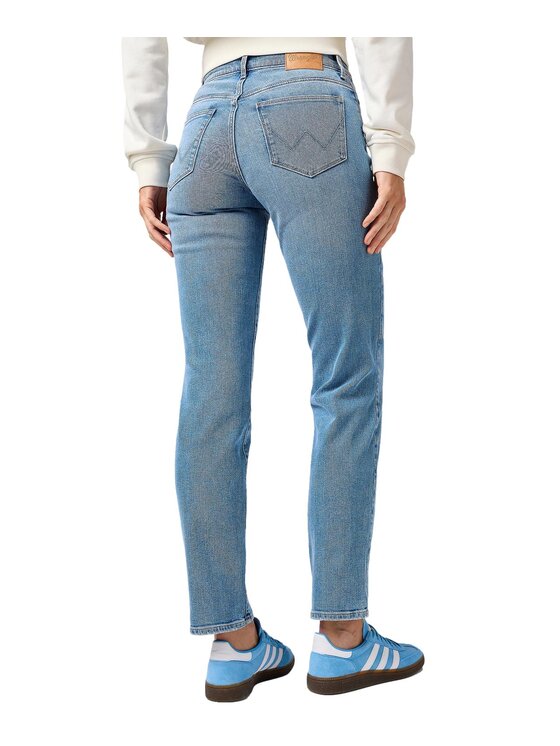 Wrangler Wrangler Jeansy 112362627 Niebieski Straight Fit