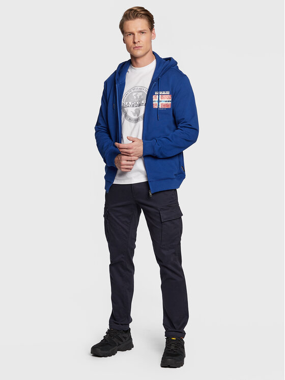 Napapijri Napapijri Тишърт S-Bollo NP0A4H9K Бял Regular Fit