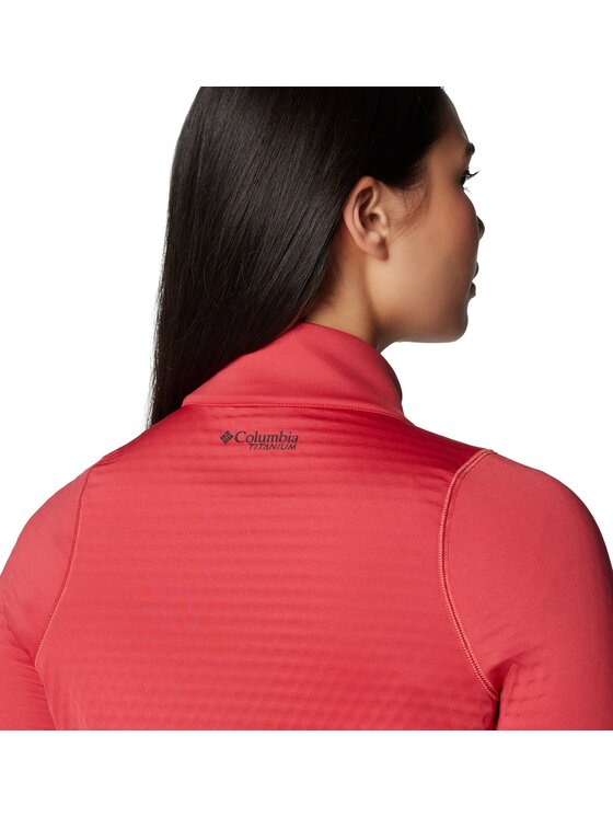 Columbia Columbia Bluza 208533 Czerwony Regular Fit