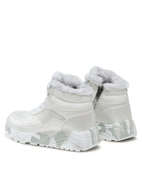 Skechers Skechers Tenisice Uno Lite Camo Dazzle 310485L/SLGY Srebrna