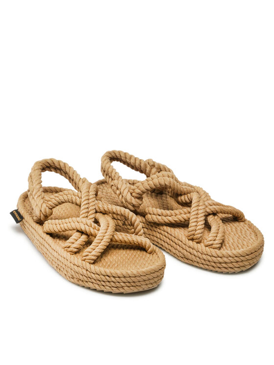 Bohonomad Bohonomad Sandalen Bodrum Platform BOD.0012.PRS Beige