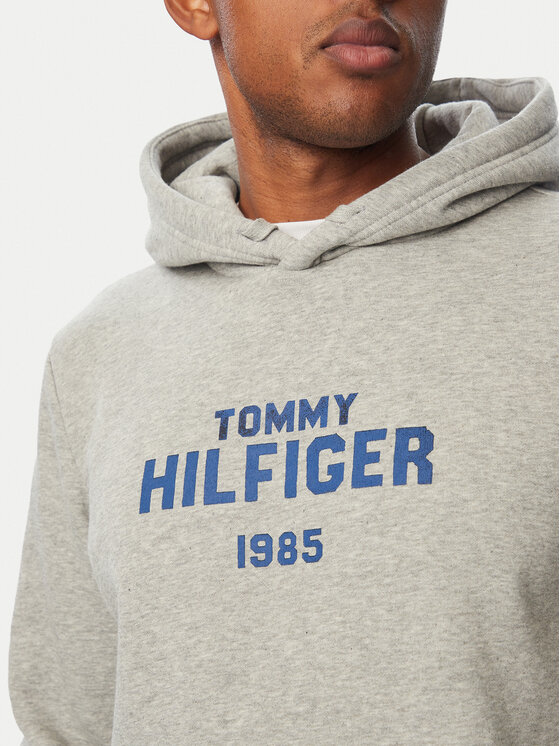 Tommy Hilfiger Tommy Hilfiger Mikina MW0MW44937 Šedá Regular Fit