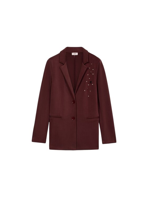 Oltre Oltre Felpa G807J004426N036 Bordeaux Regular Fit