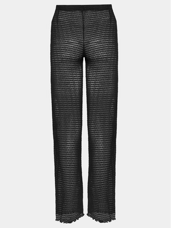 Edited Edited Szövet nadrág Aurora EDT8160001 Fekete Relaxed Fit