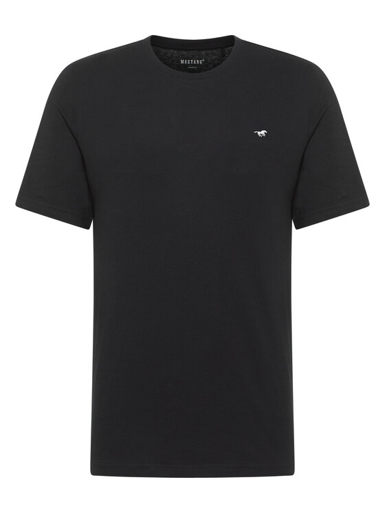 Mustang Mustang T-Shirt Style Alex Czarny Regular Fit