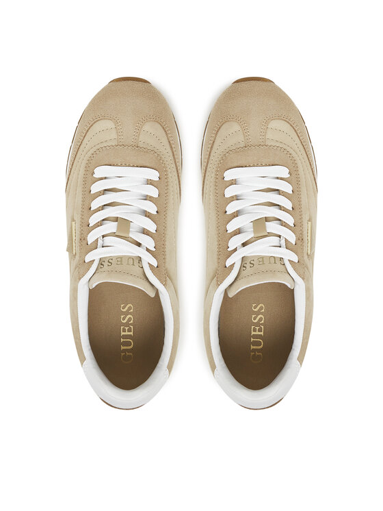 Guess Guess Sneakersy FLJJO2 LEA12 Béžová