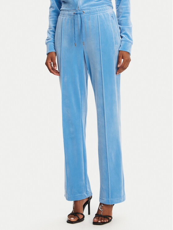 Juicy Couture Juicy Couture Pantaloni trening Tina JCAPW045 Albastru Regular Fit