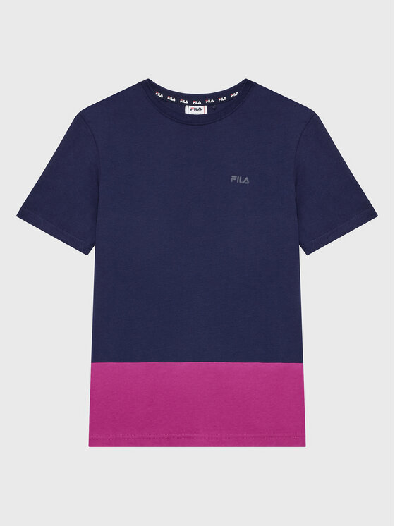 Fila Fila Póló Bremervorde FAT0125 Sötétkék Regular Fit