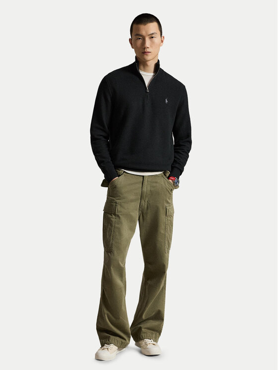 Polo Ralph Lauren Polo Ralph Lauren Πουλόβερ 710B18060008 Μαύρο Regular Fit