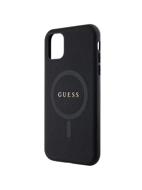 Guess Guess Etui na telefon iPhone 11 Czarny