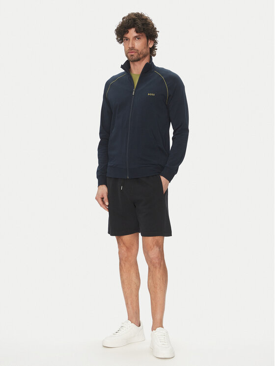 BOSS BOSS Felpa Mix&Match 50515307 Blu scuro Regular Fit
