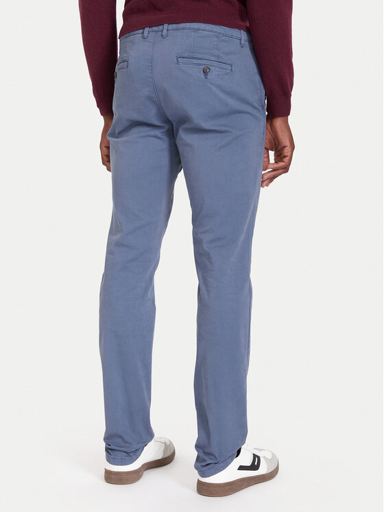 United Colors Of Benetton United Colors Of Benetton Chino hlače 4TZYUF04P Modra Slim Fit