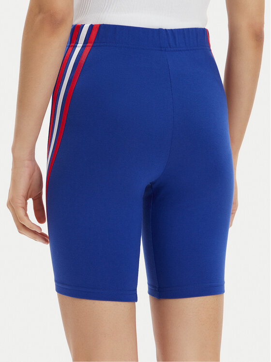 3 stripe shorts blue best sale