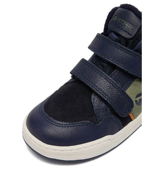 G-STAR G-STAR Kotníková obuv EO-CI12-ARETA-11 Tmavomodrá