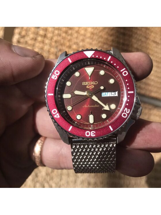 Seiko Seiko Hodinky SRPD Stříbrná