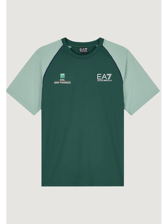 EA7 Emporio Armani EA7 Emporio Armani T-shirt 7M002801 AF13689 Verde Casual Fit