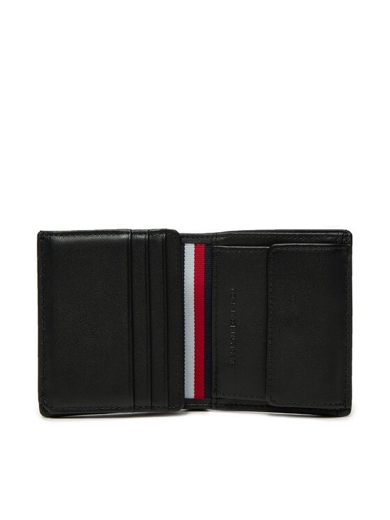 Tommy Hilfiger Tommy Hilfiger Didelė Vyriška Piniginė AM0AM13034 Juoda