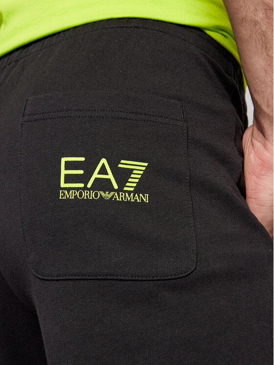 EA7 Emporio Armani EA7 Emporio Armani Teplákové kalhoty 8NPPC1 PJ05Z 1202 Černá Regular Fit