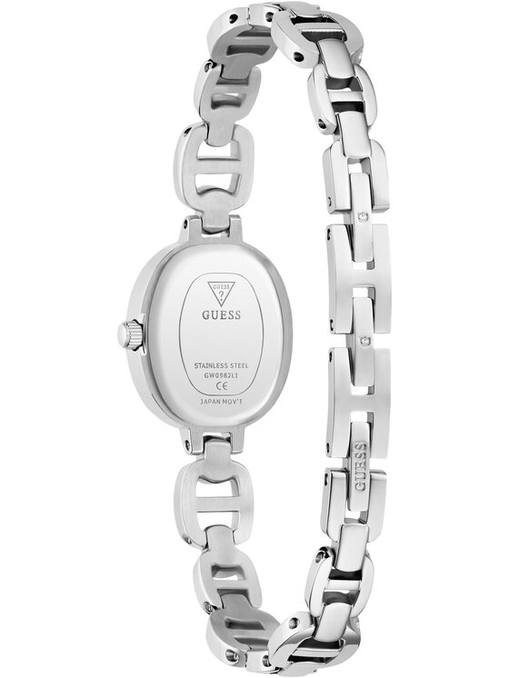 Guess Guess Zegarek GW0982L1 Srebrny