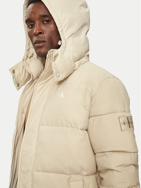 Calvin Klein Jeans Calvin Klein Jeans Giubbotto invernale Essentials J30J326109 Beige Regular Fit