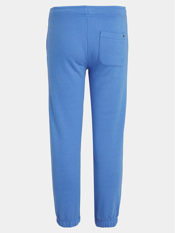 Tommy Hilfiger Tommy Hilfiger Teplákové kalhoty Logo KB0KB08838 Modrá Relaxed Fit