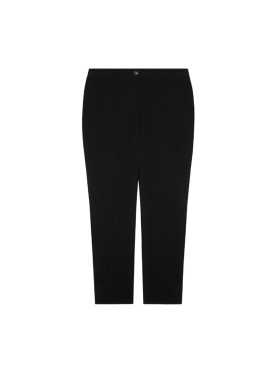 Fiorella Rubino Fiorella Rubino Pantaloni di tessuto P031L102412N033 Nero Regular Fit
