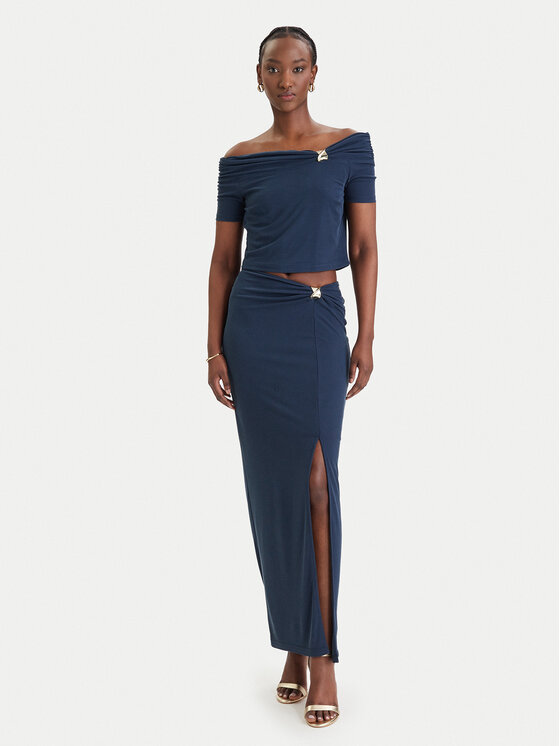 Guess Guess Блузка W6GP12 K2935 Cиній Regular Fit