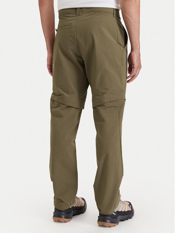 adidas adidas Spodnie outdoor KW7459 Brązowy Regular Fit