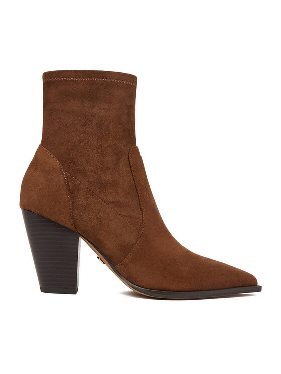 Nine West Nine West Μποτάκια EO-LBT805720-2 Ανοιχτό καφέ
