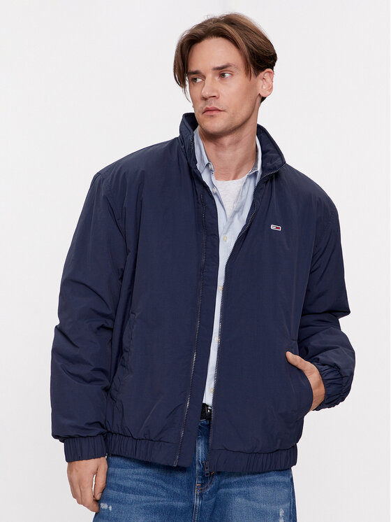 Tommy Jeans Tommy Jeans Bomber dzseki Essential DM0DM17238 Sötétkék Relaxed Fit