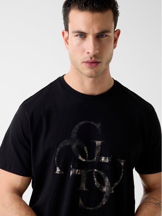 Guess Guess T-Shirt M6RI03 I3Z14 Schwarz Regular Fit