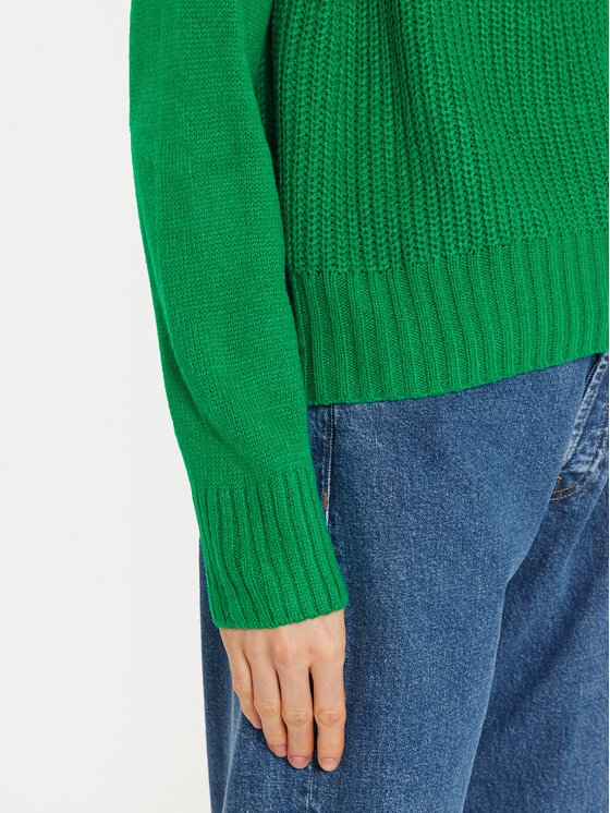 Brave Soul Brave Soul Dolčevita LK-230ROBBINSA Zelena Loose Fit