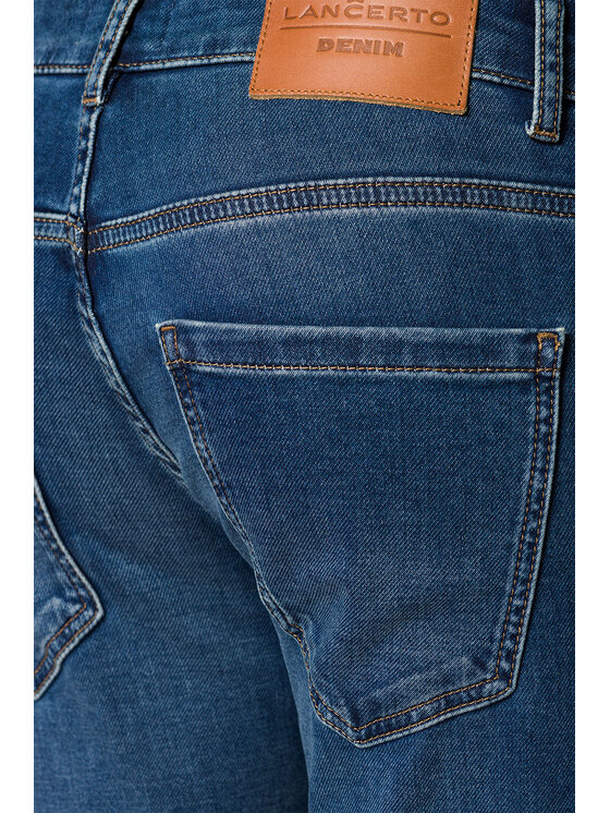 Lancerto Lancerto Jeansy Ansel SP113222000025 Granatowy Slim Fit