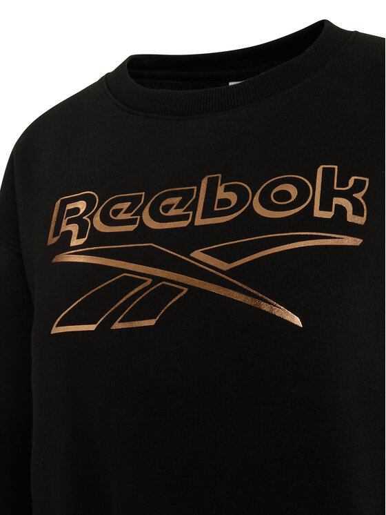 Reebok Reebok Mikina Renata RK25707CCW Čierna Cropped Fit