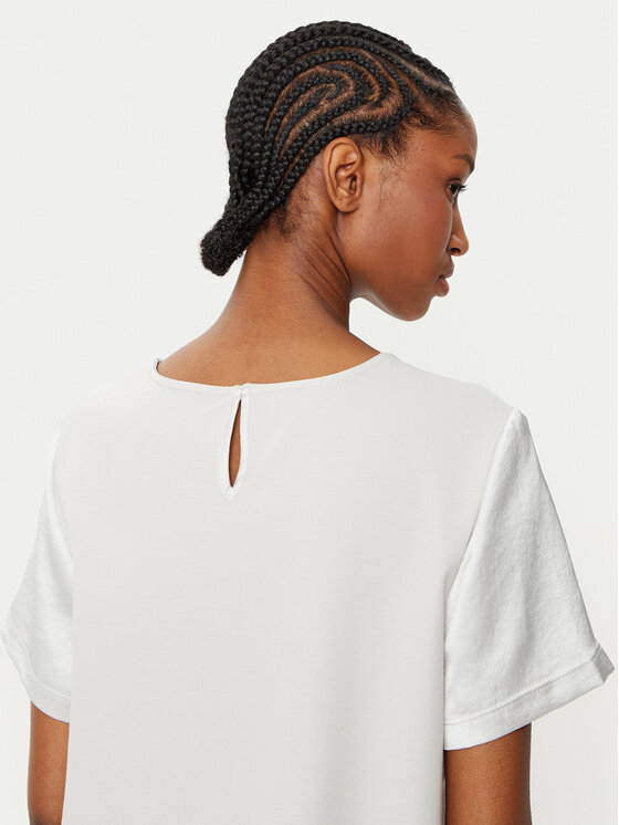 Weekend Max Mara Weekend Max Mara Marškinėliai Amburgo 2515941051 Écru Regular Fit