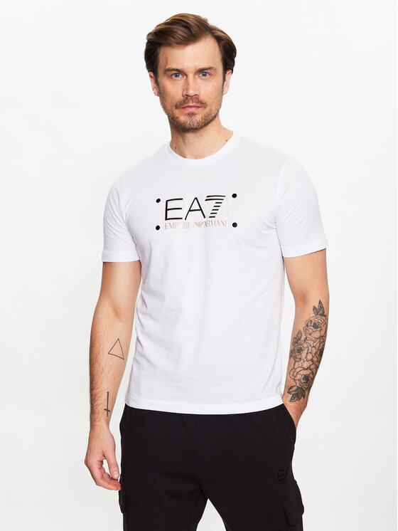EA7 Emporio Armani EA7 Emporio Armani Tričko 3RPT20 PJM9Z 1100 Biela Regular Fit